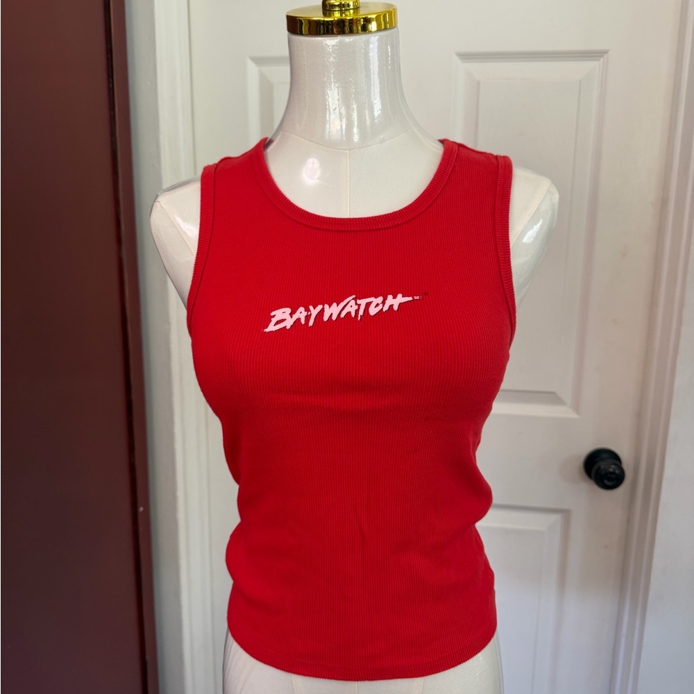 Baywatch Women's Bold Red Tank Top